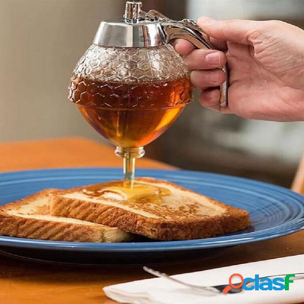 Squeeze Bottle Honey Jar Container Bee Distribuidor de