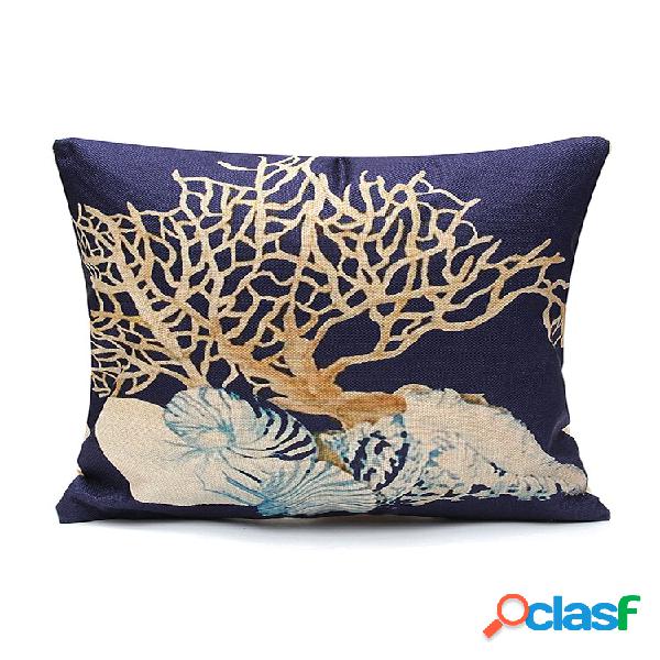 Travesseiro decorativo Caso Ocean Coastal Praia Náutico