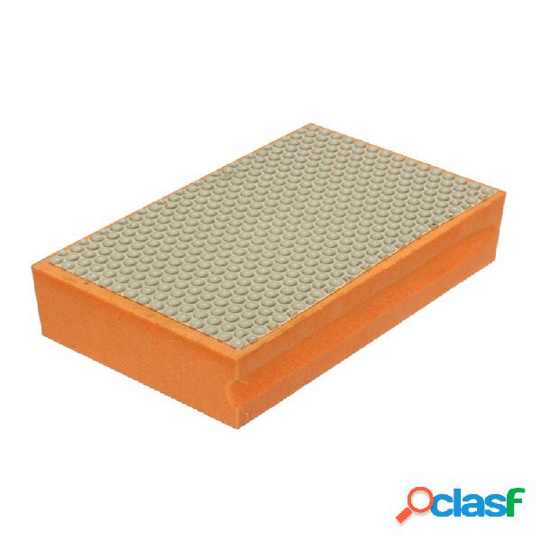 Bloco de almofada de mão de polimento de diamante para