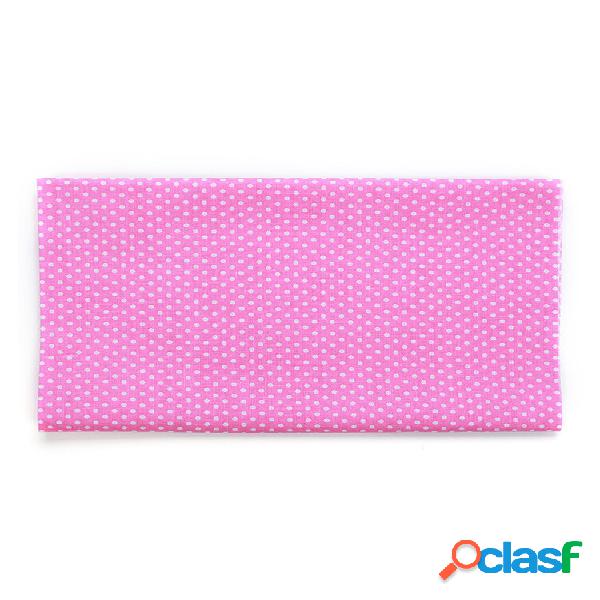 Conjunto de acolchoado quadrado colorido Dot 7 sortido