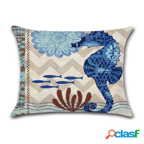 17,7 * 17,7 "Sea Creature Turtle Fish Cavalo-marinho