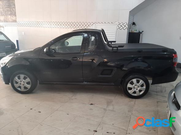 CHEVROLET MONTANA LS 1.4 ECONOFLEX 8V 2P PRETO 2020 1.4