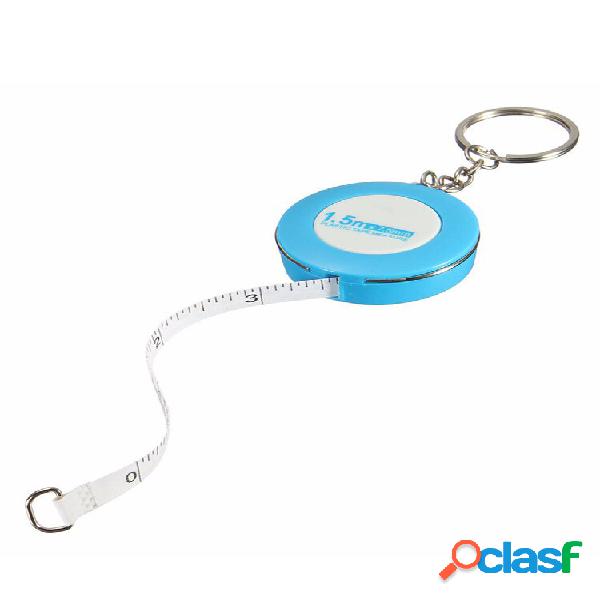 1,5 m cor doce Soft fita métrica de borracha costura