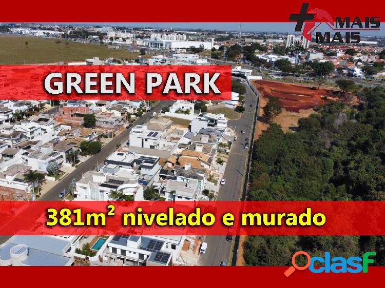 Lote de Terreno Green Park Hortolandia 381m² murado pronto