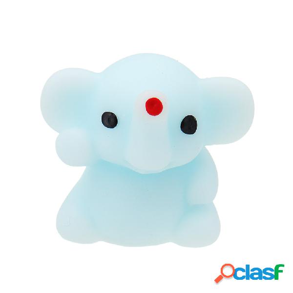 Nariz pequeno azul elefante Squishy Squeeze Kawaii coleção