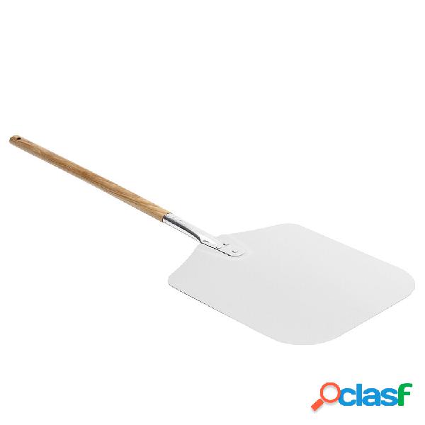 Proffesional Pizza Oven Peel Paddle 90cm alça de madeira