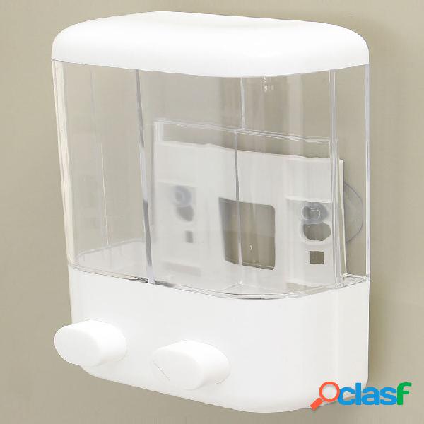 1000ml Banheiro Manual montado na parede Sabão Dispensador