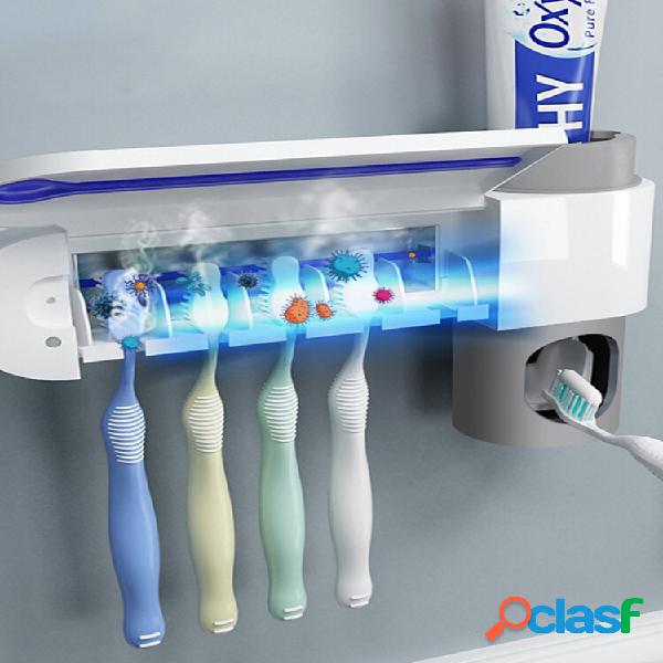 2 em 1 UV Light Ultraviolet Toothbrush Sterilizer