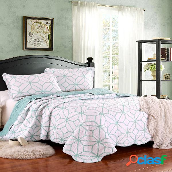 3 Peças Têxteis Domésticos de Cama Ar Condicionado Verão