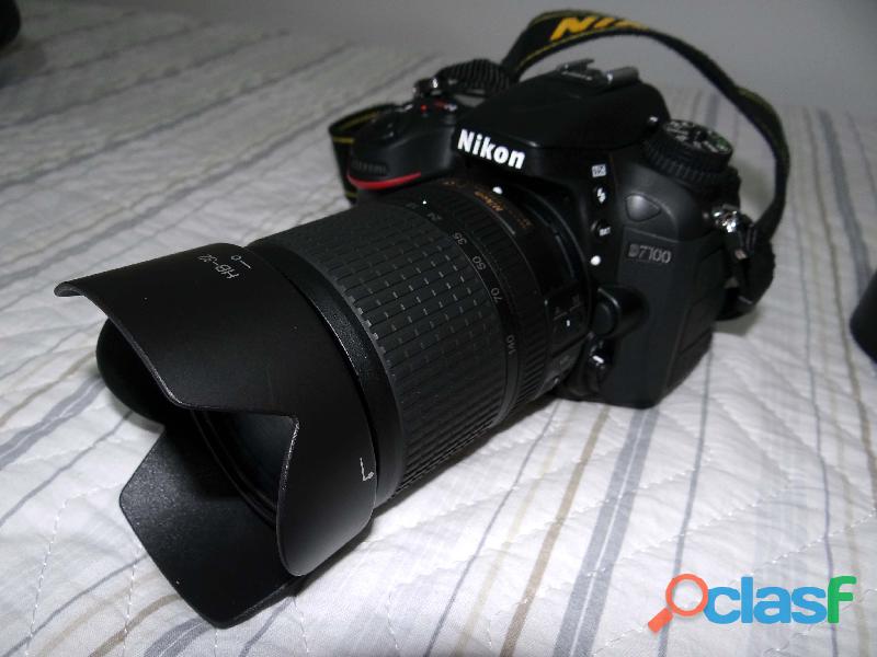 Câmera fotográfica semi nova NIKON D7100