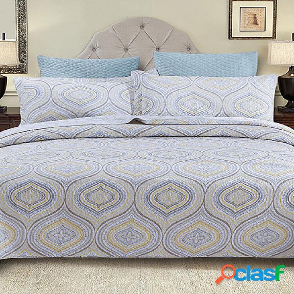Conjunto de roupa de cama de 3 unidades, têxteis