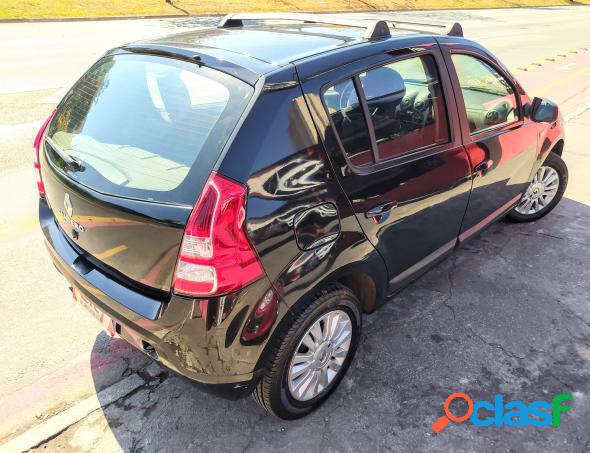 RENAULT SANDERO PRIVILEGE HI-FLEX 1.6 16V 5P AUT PRETO 2012