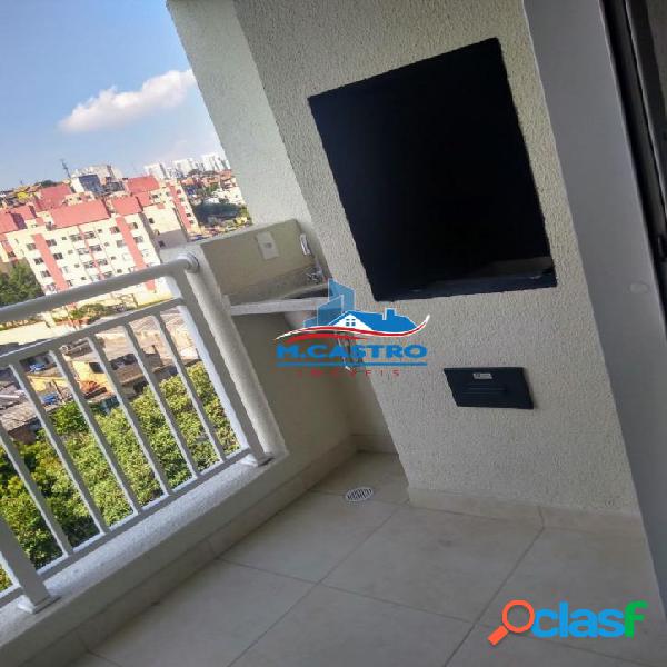 Apartamento 02 Dormitórios - Terraço com Churrasqueira