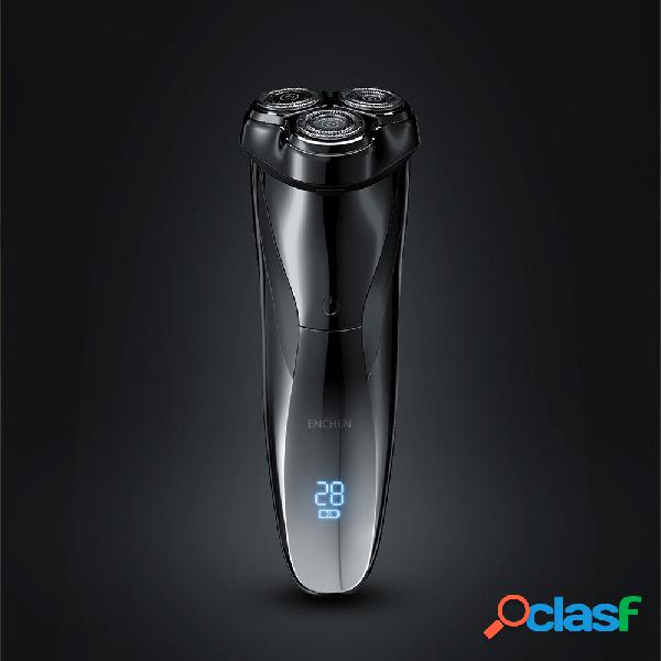 Cortador elétrico Navalha 3D LED Tela IPX7 Proteção