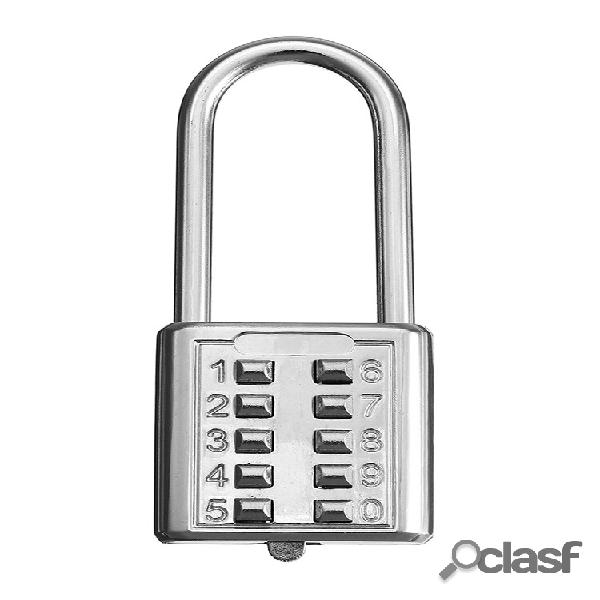 KCASA LK-21L Cadeado de combinação de 10 dígitos do