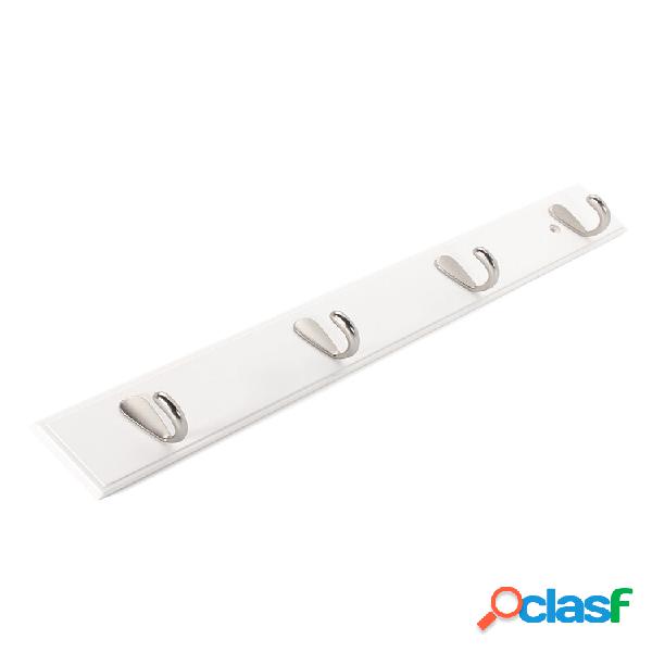 Parede cabide Coat Rack Bambu Matel Montado na Parede Gancho