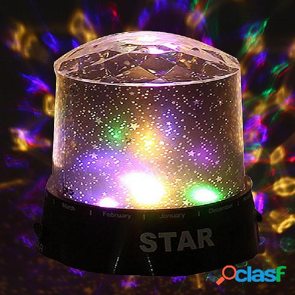 LED Lâmpada de Projetor Modelo de Estrela Fanstástica