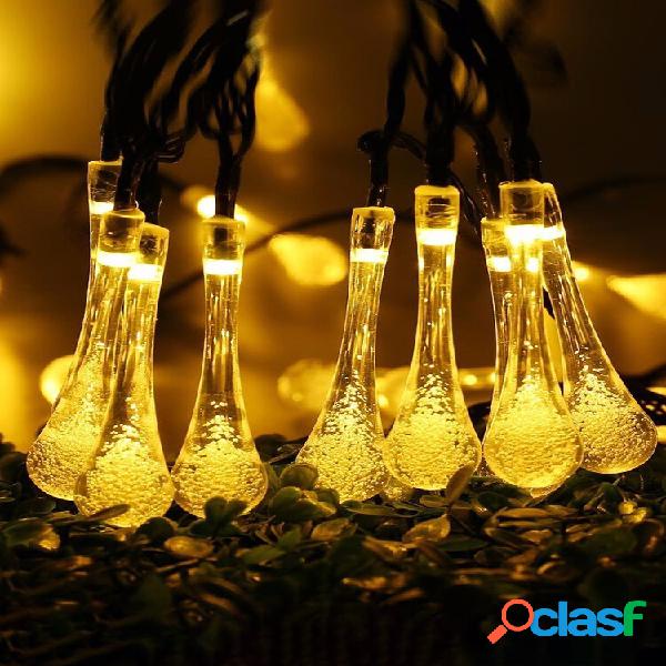 6.5M 30LED Bateria Bubble Ball Fairy String Lights Garden