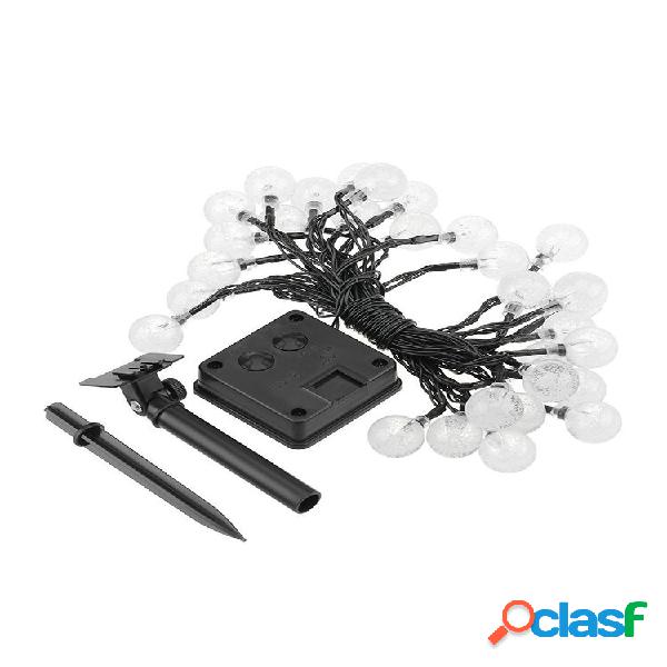 Solar 30 LED Outdoor Waterproof Party String Fairy Light