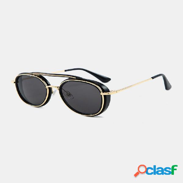 Óculos de sol vintage full Thick Frame UV Protection