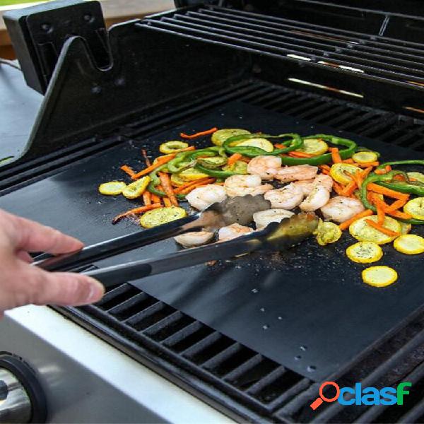 2 unidades reutilizáveis antiaderentes para churrasco