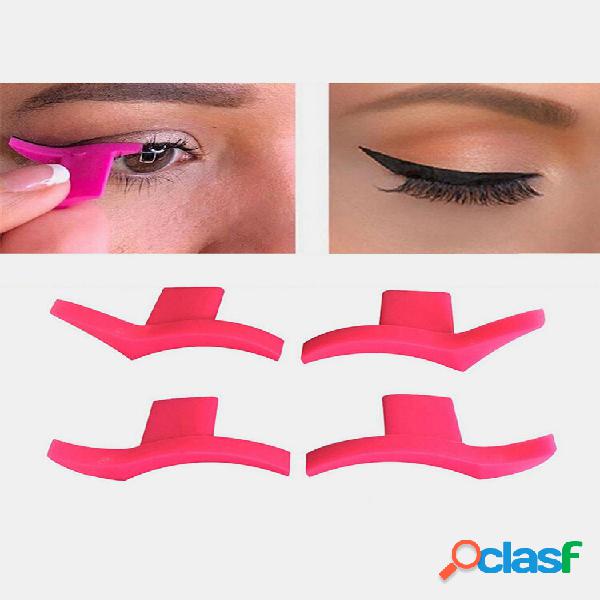 Eyeliner Template Stamp Mold Liquid Eye Liner Eyelash Stamp