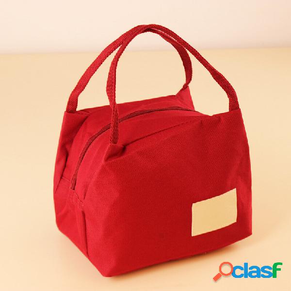 KCASA KC-LG013 Sacola impermeável Oxford Lunch Tote Bag