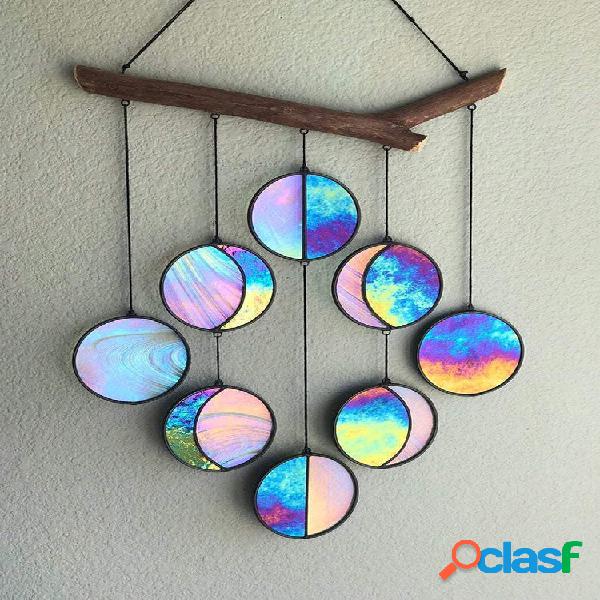 1 PC Decoraçãoação de parede de vidro manchado de
