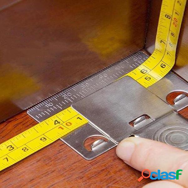 1 PC Ruler Measuring Clipe Régua de medição de elevação
