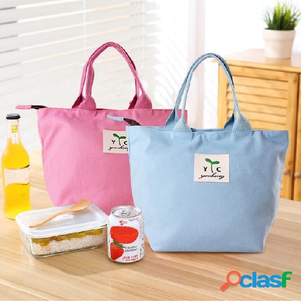 Honana CF-LB080 Mulher Senhora Mãe Almoço Tote Bag Travel