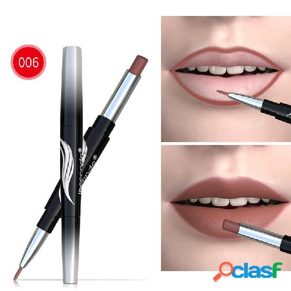 Novo Fosco Dupla Cabeça Lip Stick Multi-Função Hidratante