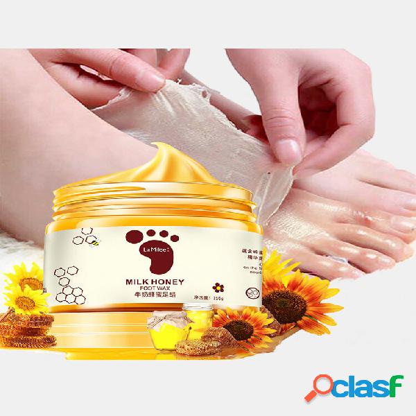 Tear-off Cera de leite mel para pés Peeling Dead Skin
