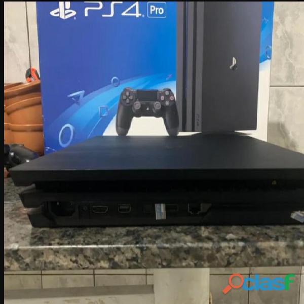 ps4 lindo novo com 2 controle