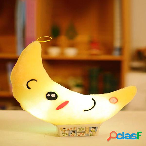 Bonito Design Moon Glow LED Travesseiro Soft Almofada