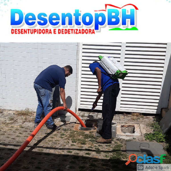 desentupidora em belo horizonte