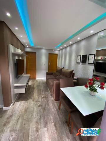 Apartamento com 2 dormitórios e 1 vaga de garagem - Taboão