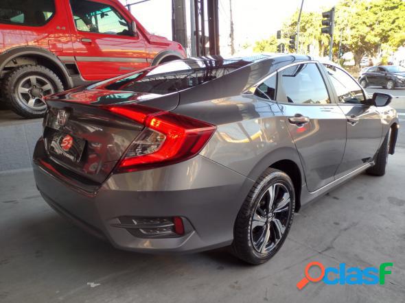 HONDA CIVIC SEDAN EX 2.0 FLEX 16V AUT.4P CINZA 2019 2.0 FLEX