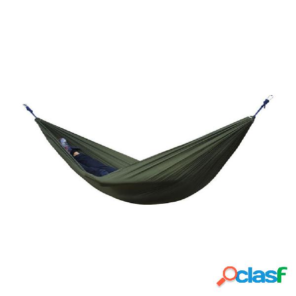 Portátil 270x140CM Hammock Camping 210T Nylon Dupla