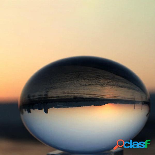 40-120mm Clear Magic Crystal Ball Esfera de vidro decorativo