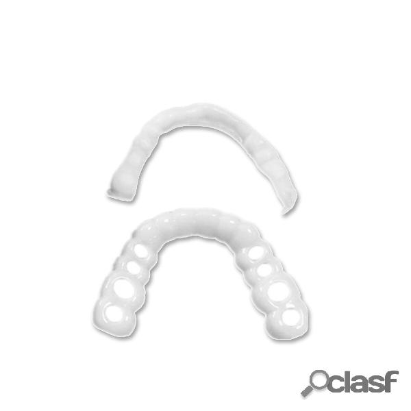 Kit para dentes falsos naturais Smile Comfort Folheados para
