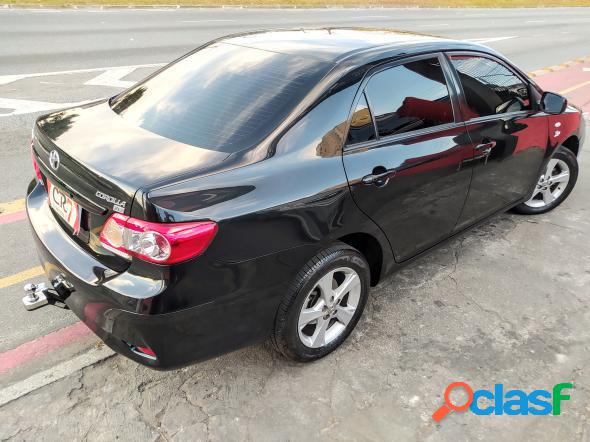 TOYOTA COROLLA XLI 1.81.8 FLEX 16V AUT. PRETO 2012 1.8 FLEX