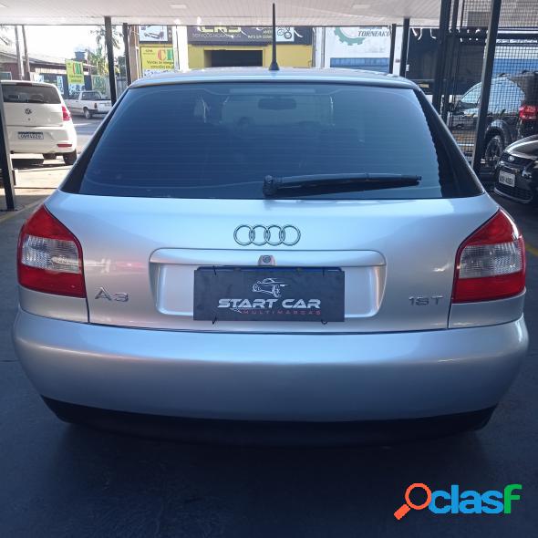 AUDI A3 1.8 TURBO 5P AUT. PRATA 2005 1.8 GASOLINA