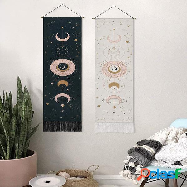 Bohemian Tapestry Moon And Star Padrão Art Home Decoration