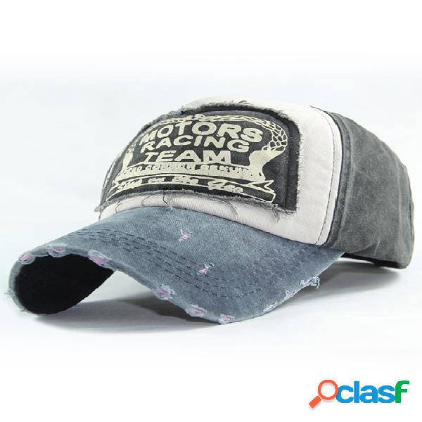 Boné de beisebol masculino retro fashion casual ajustável