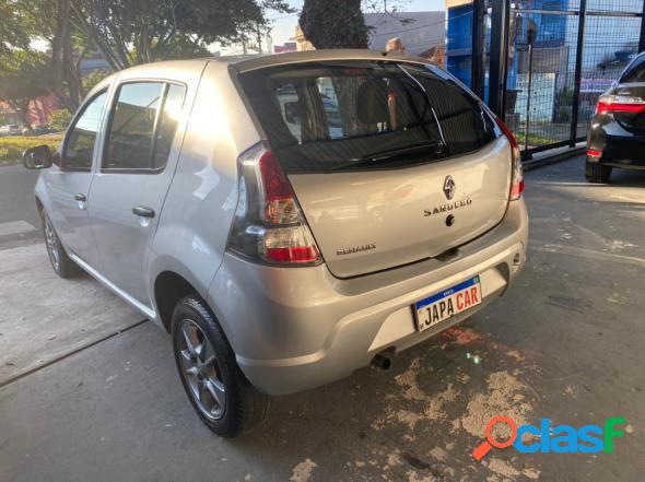 RENAULT SANDERO EXPRESSION HI-FLEX 1.0 16V 5P PRATA 2014 1.0