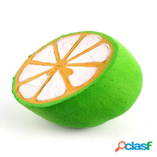 SanQi Elan Squishy Jumbo Limão 11 cm Subida Lenta Embalagem