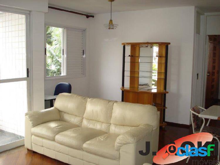 Apartamento para aluguel possui 78 m² com 2 quartos