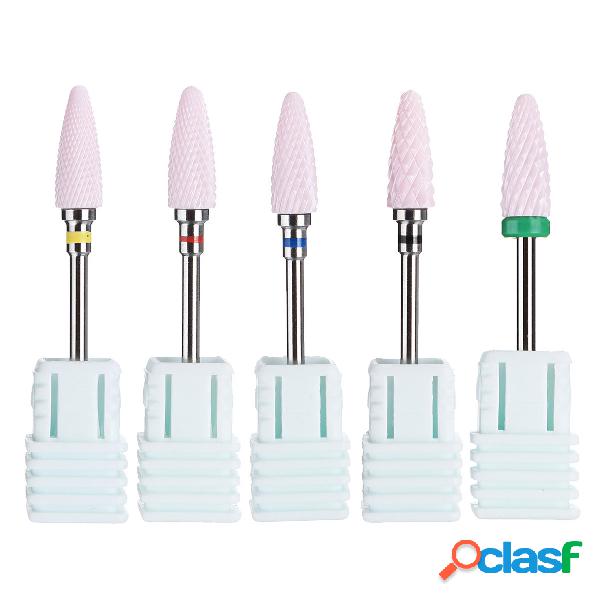 Cerâmica Nail Art Brocas de Moagem Elétrica Nail Art