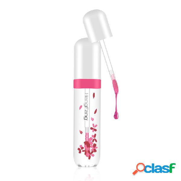 Líquido de cereja de temperatura Batom Gloss labial