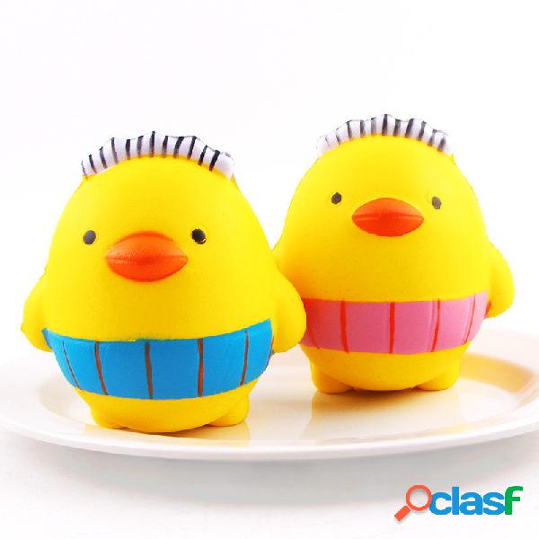 Sanqi Elan Squishy Cartoon Chick Chicken Baby10cm Slow